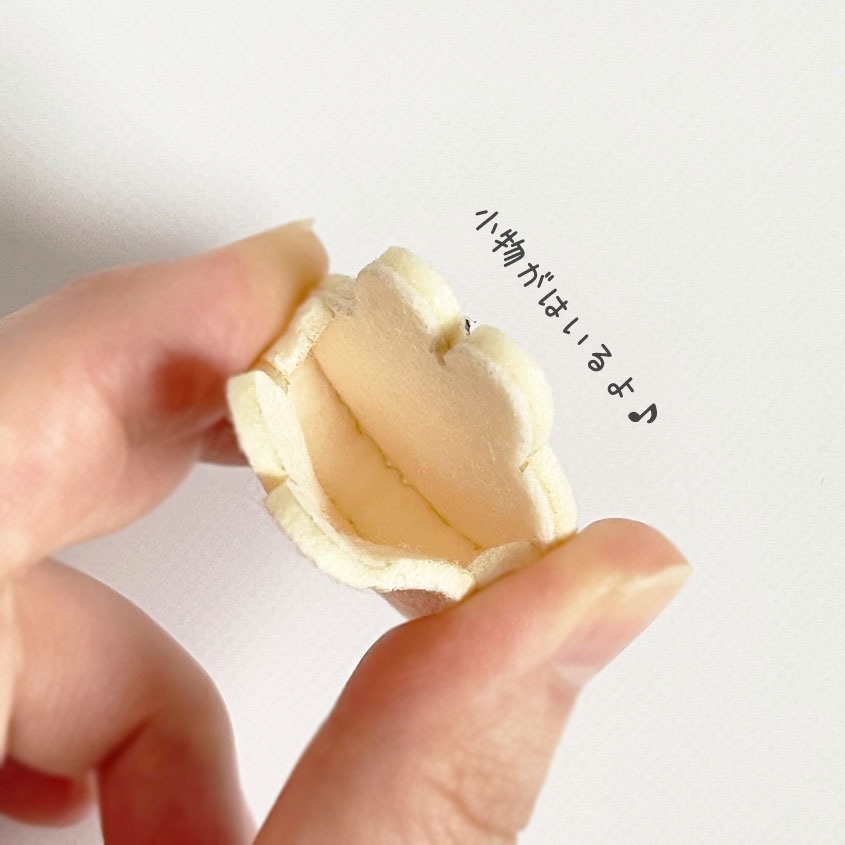 ドール*おばけうさぎポシェット