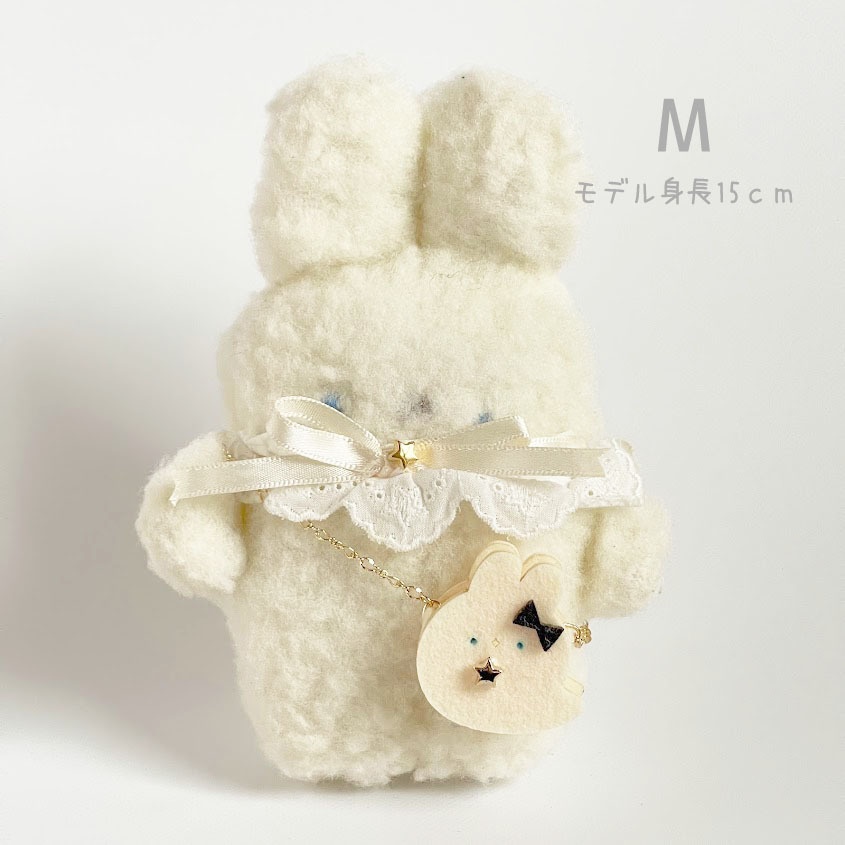 ドール*おばけうさぎポシェット