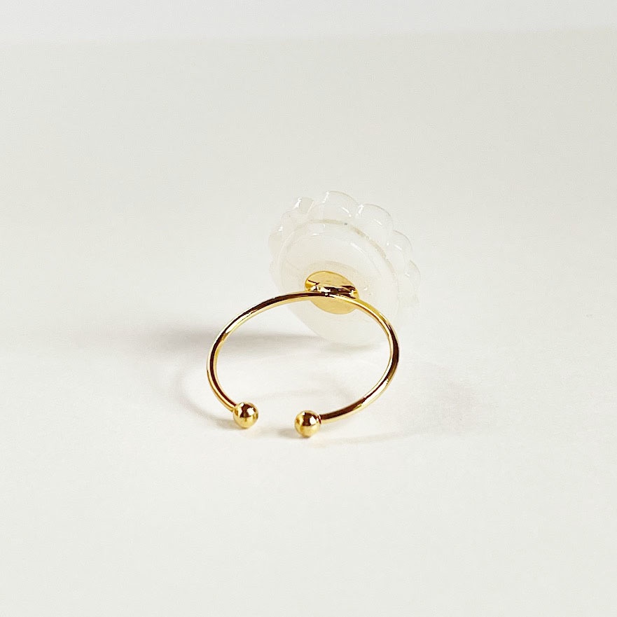 キラキラもくもく飴ちゃんリング