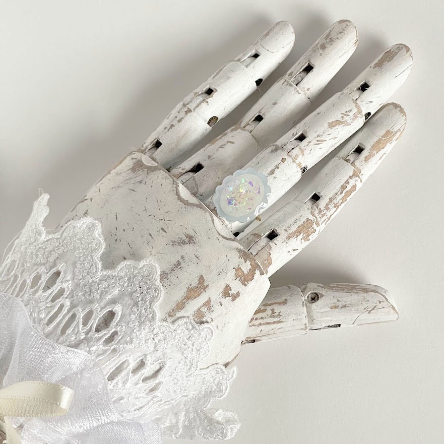 キラキラもくもく飴ちゃんリング