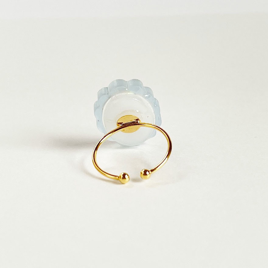 キラキラもくもく飴ちゃんリング