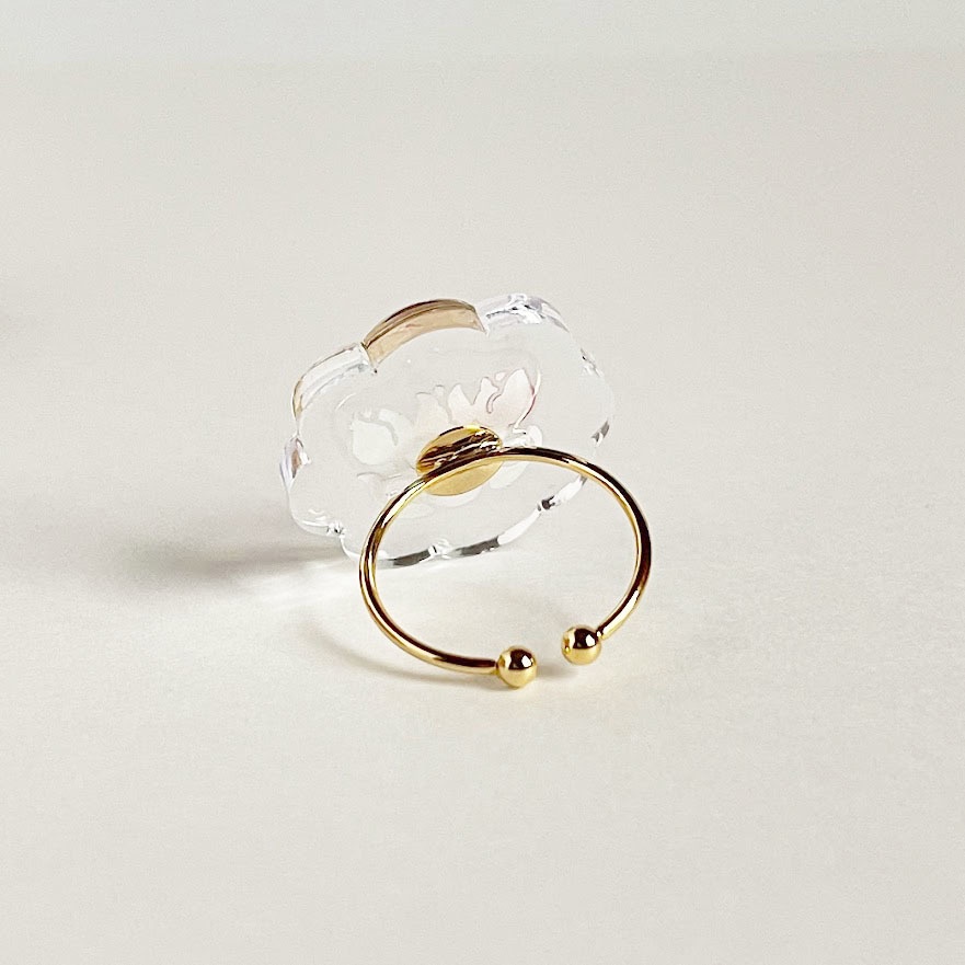 チューリップ*アクリルリング