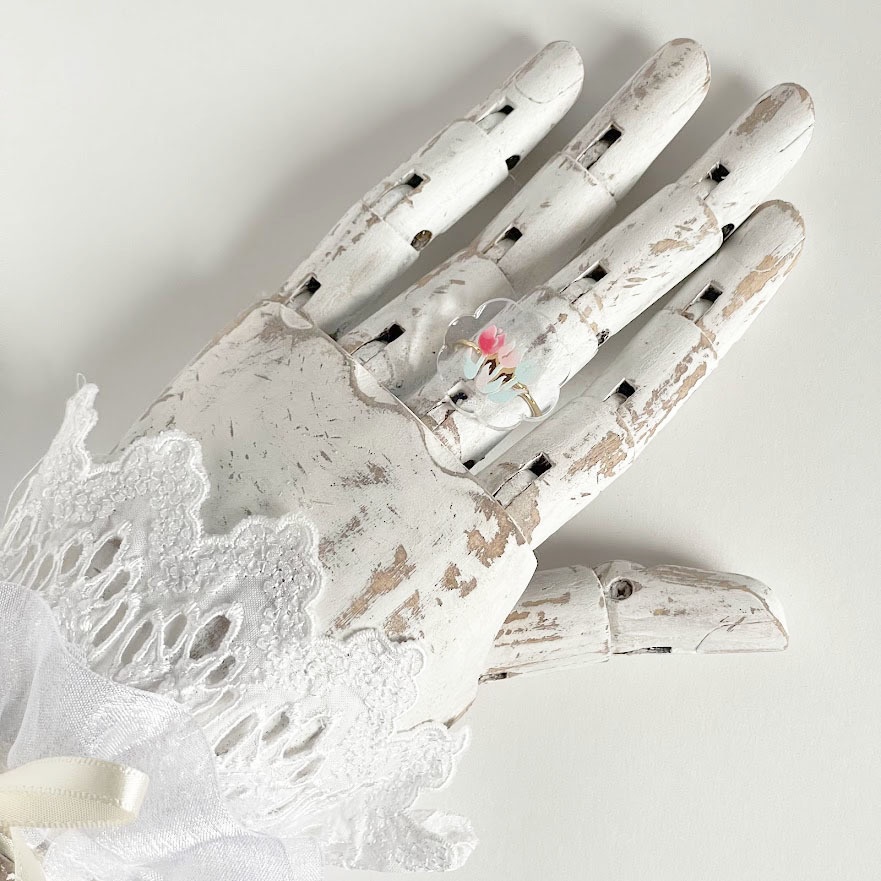 チューリップ*アクリルリング