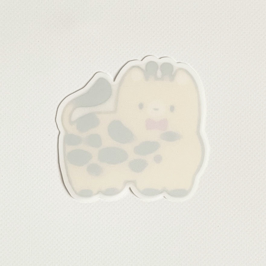 首の短いきりん*ステッカー