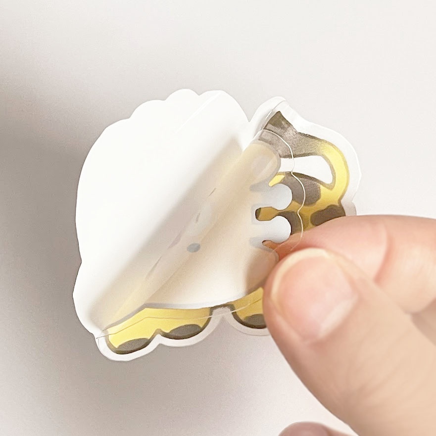 首の短いきりん*ステッカー