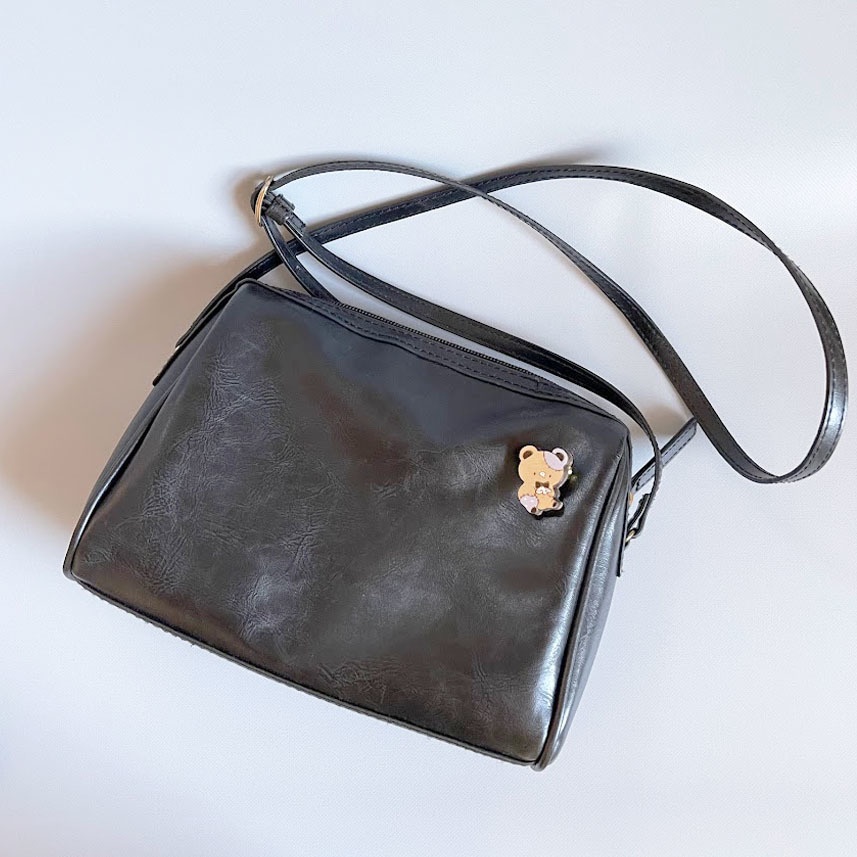 くまくまハロウィンパーティー*木のブローチ