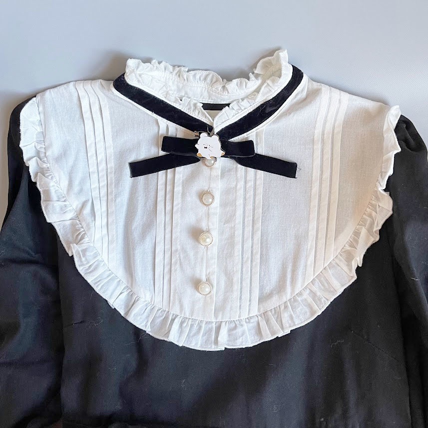 くまくまハロウィンパーティー*木のブローチ