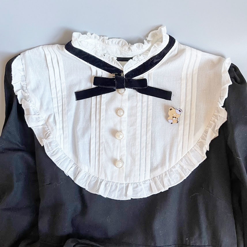 くまくまハロウィンパーティー*木のブローチ