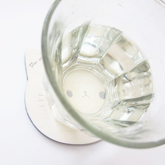 名入れ*木のねこさんコースター