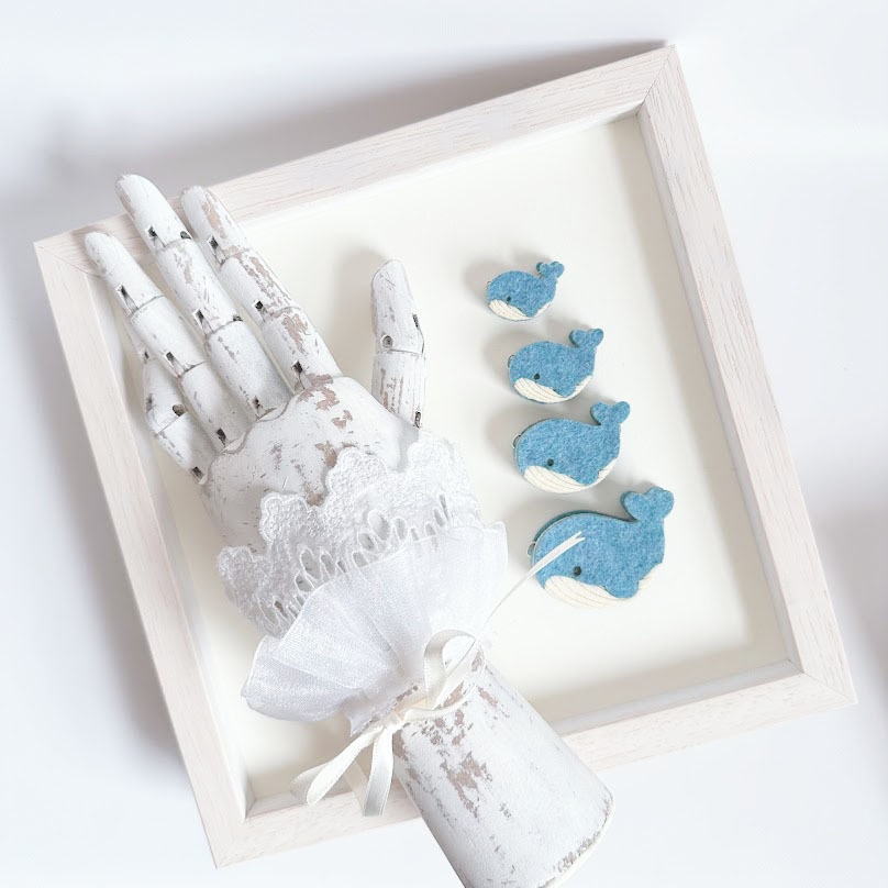 ドール*くじらポシェット