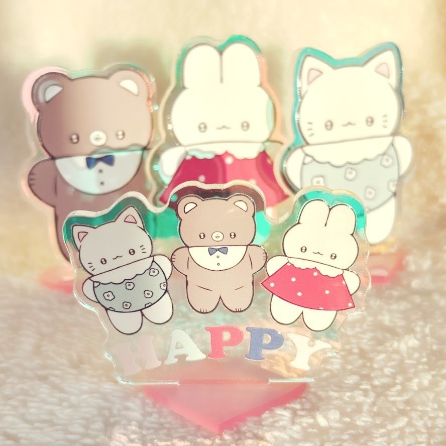 ひみつのともだち展*アクリルスタンド