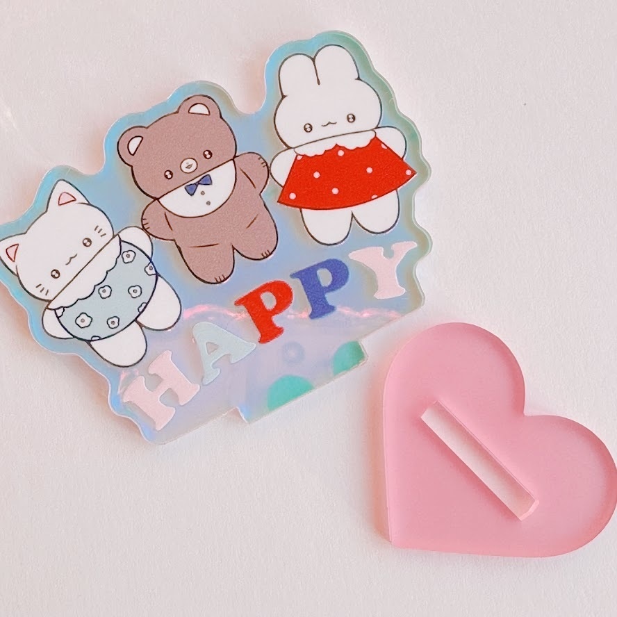 ひみつのともだち展*アクリルスタンド