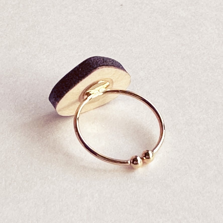 ほくほく栗*木の指輪