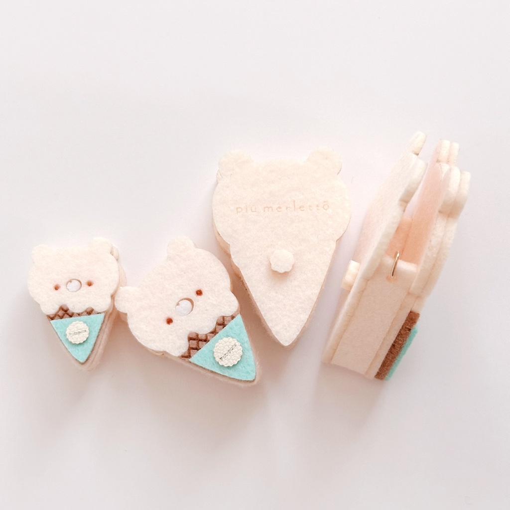 ドール*くまアイスポシェット