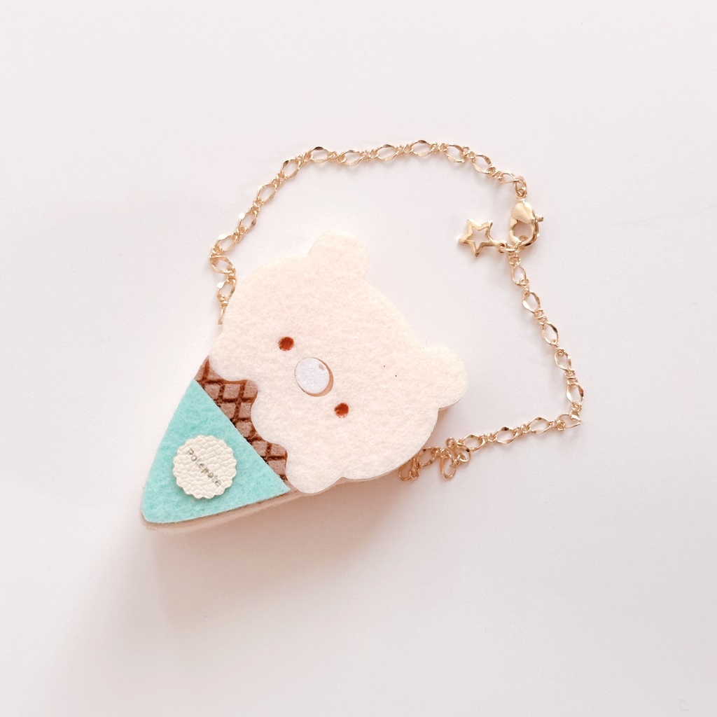 ドール*くまアイスポシェット