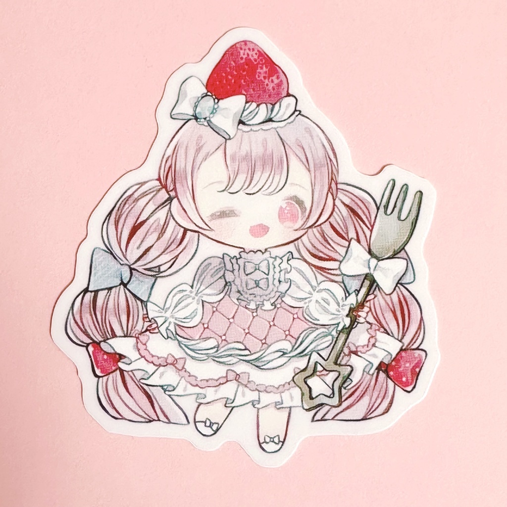 苺のショートケーキ*シール