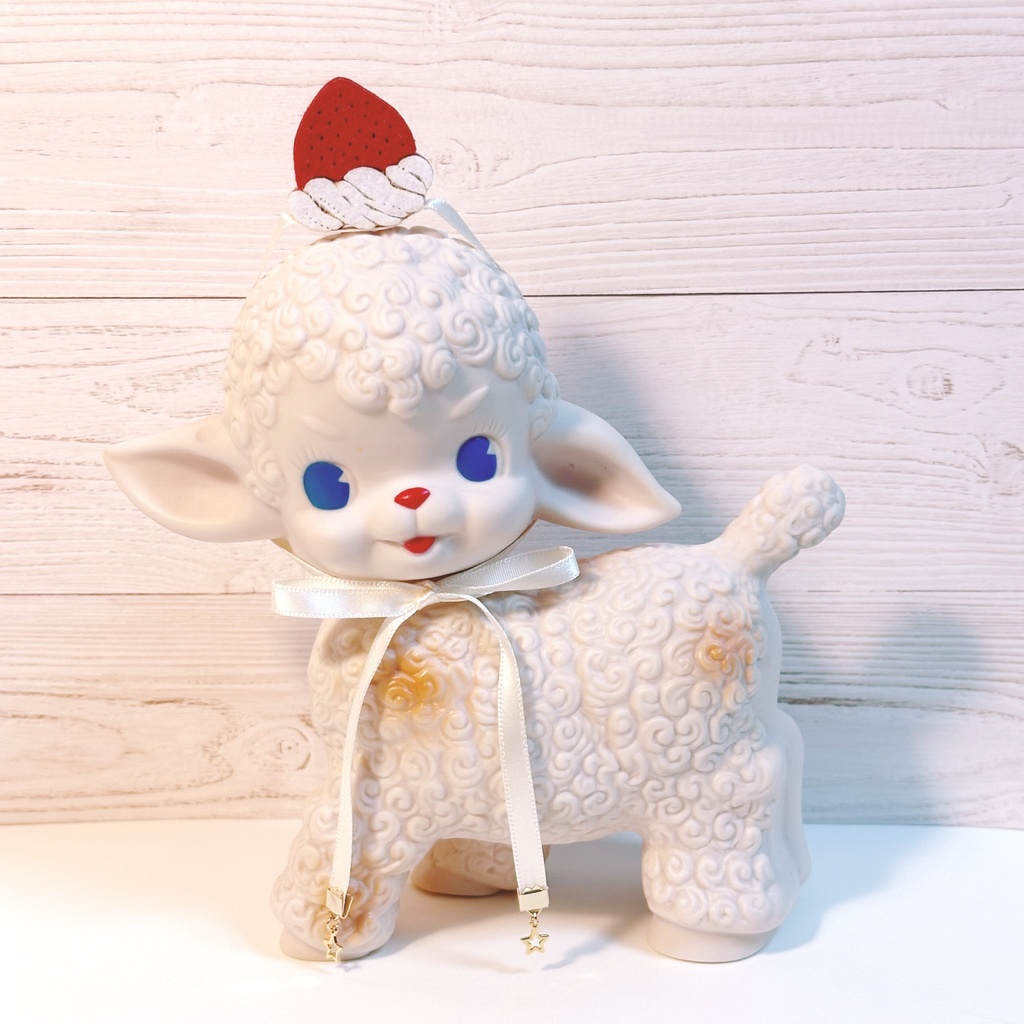 ドール*ショートケーキになれる苺のヘアアクセサリー