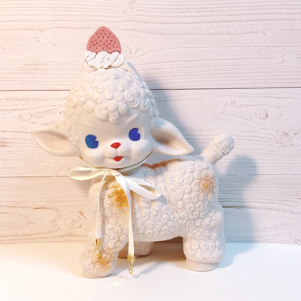 ドール*ショートケーキになれる苺のヘアアクセサリー