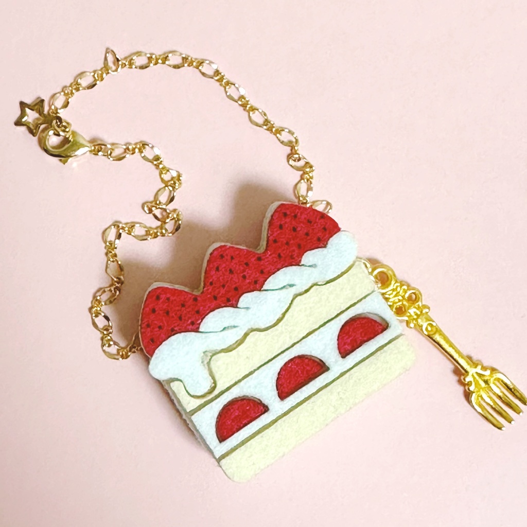 ドール*ショートケーキポシェット