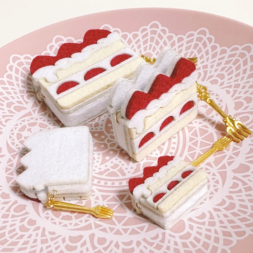 ドール*ショートケーキポシェット