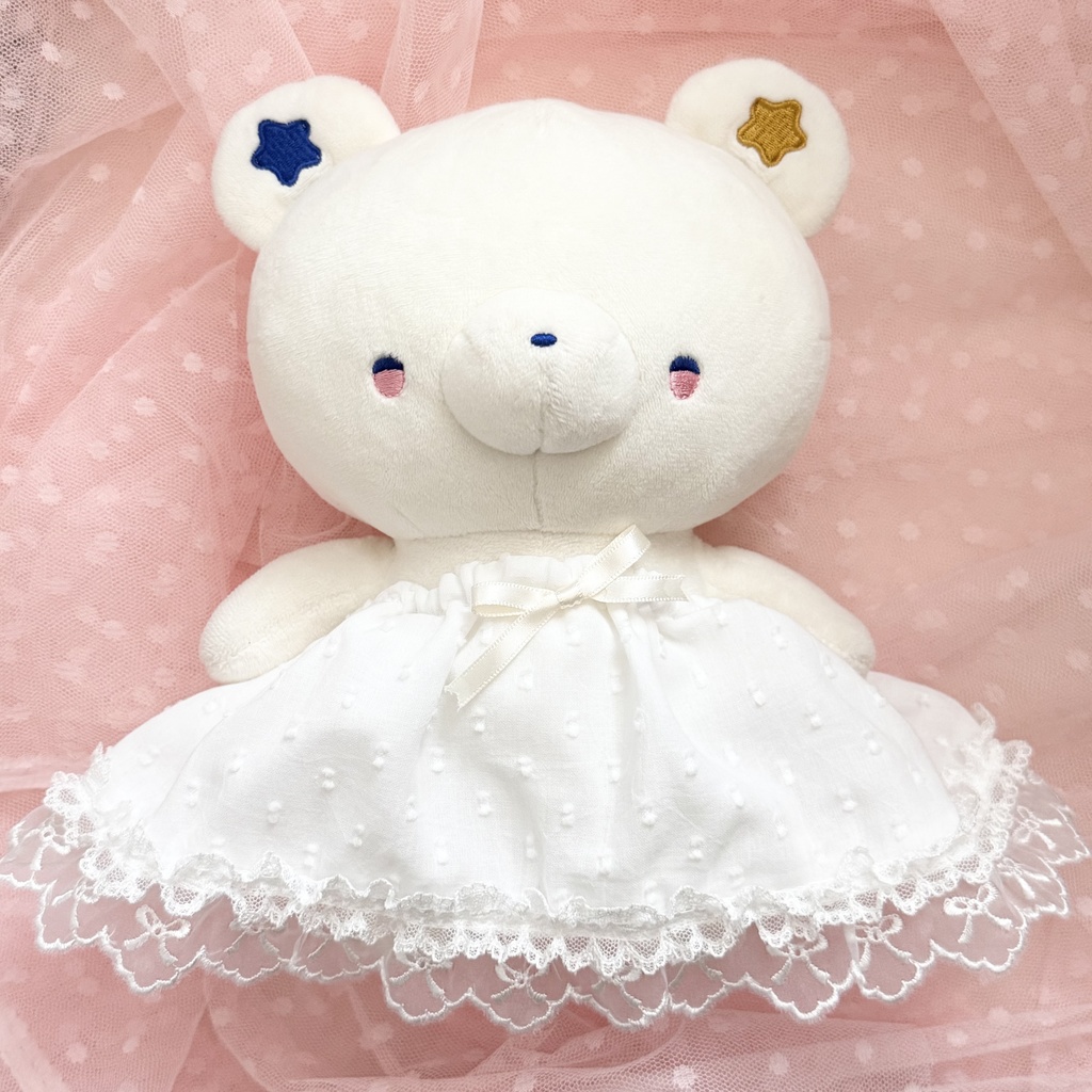 秘密のパジャマパーティ*星くまぬいぐるみ着せ替えお洋服