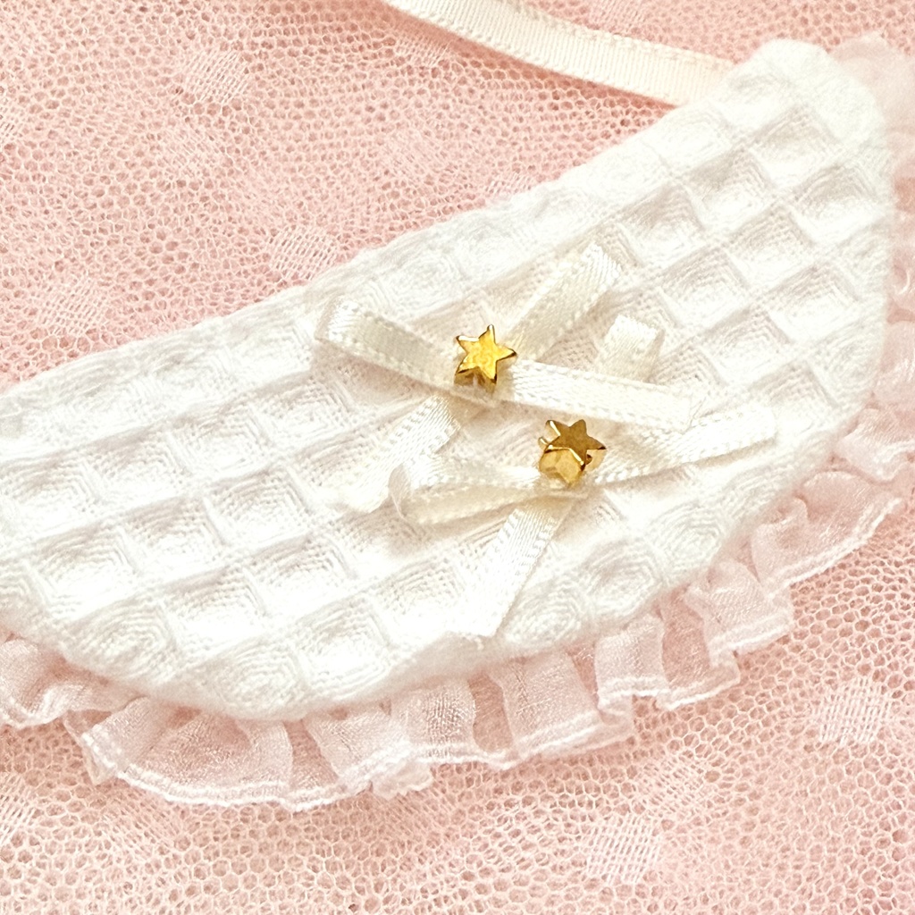 秘密のパジャマパーティ*星くまぬいぐるみ着せ替えお洋服