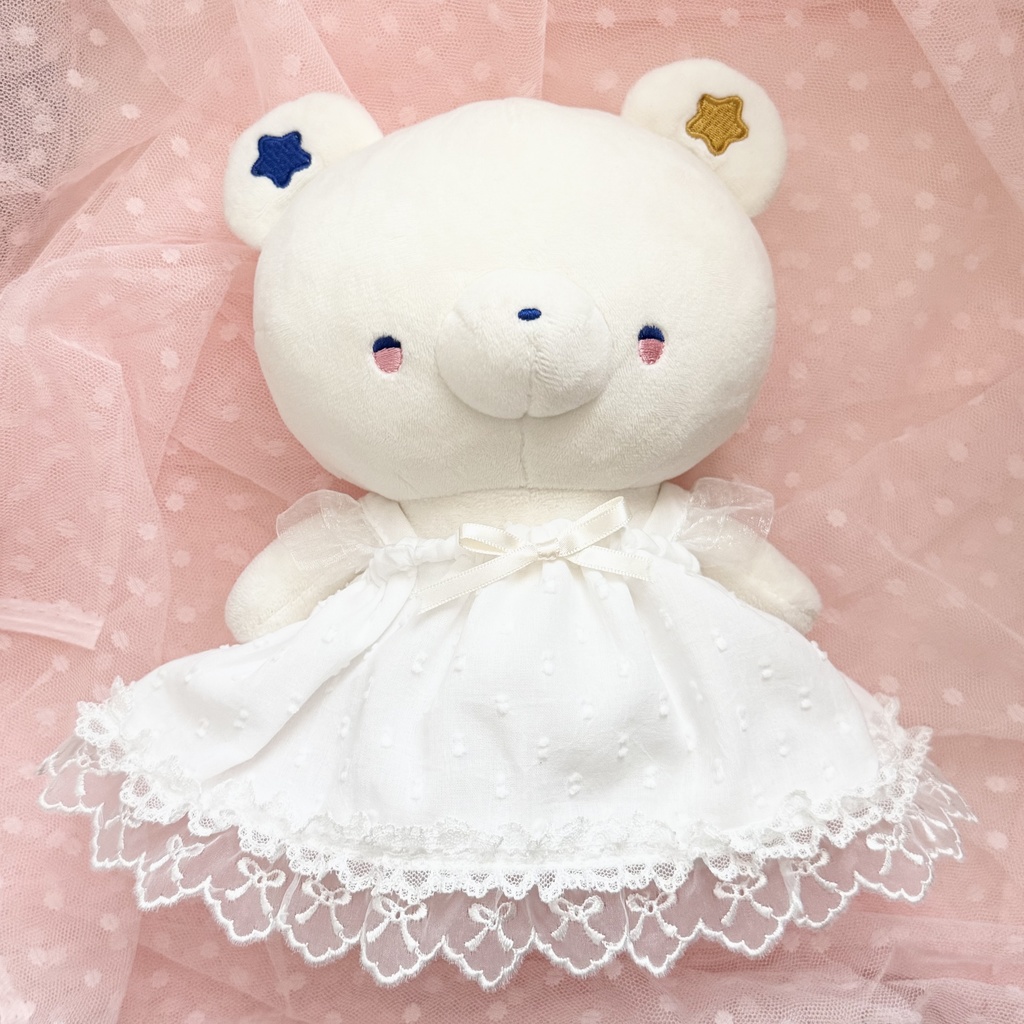 秘密のパジャマパーティ*星くまぬいぐるみ着せ替えお洋服