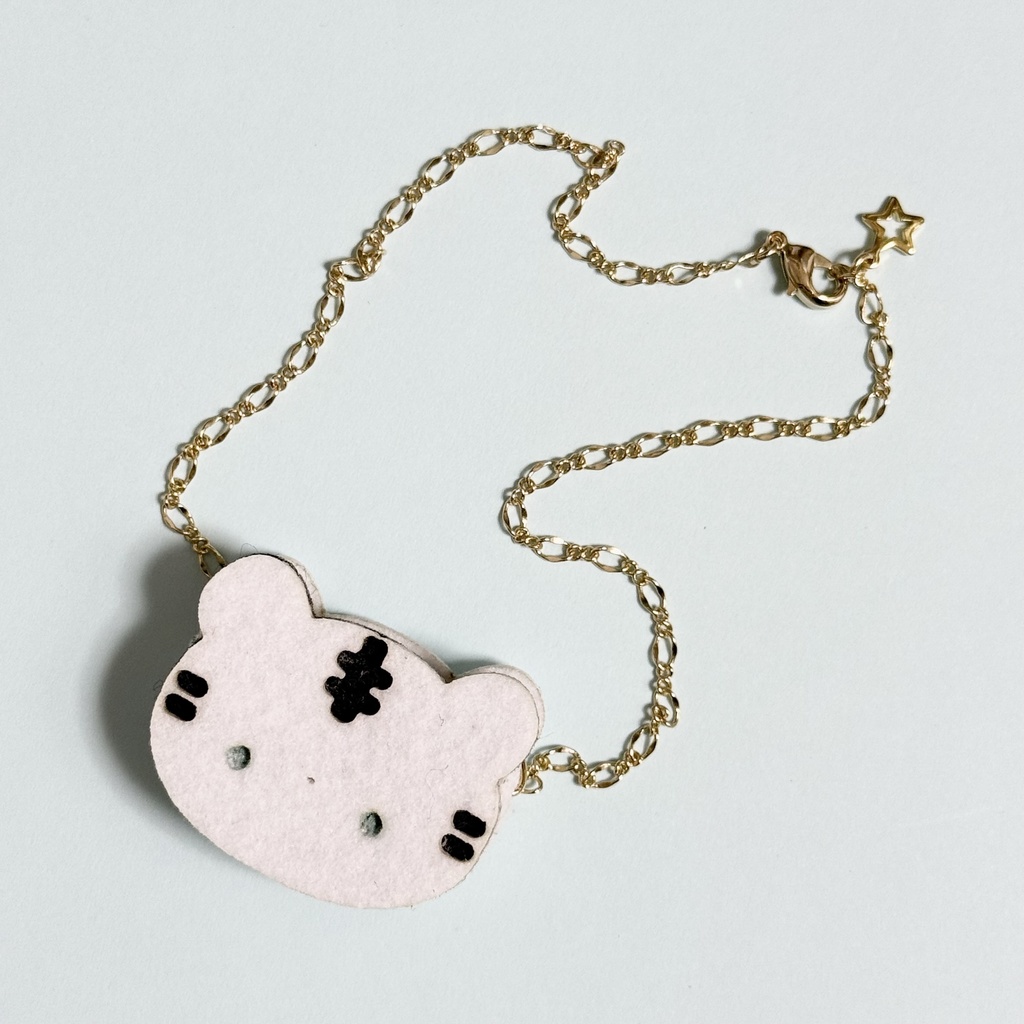 ドール*白トラポシェット