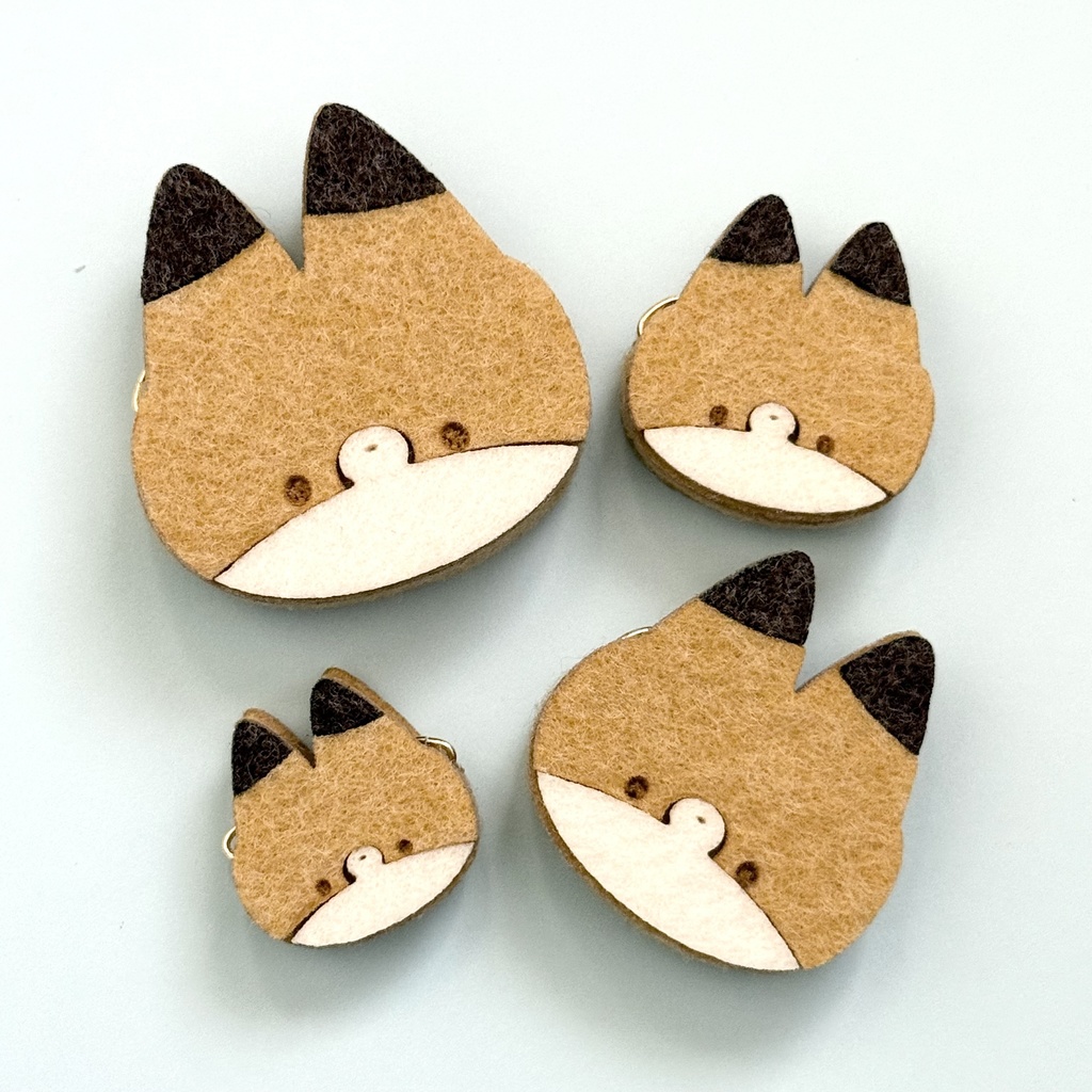 ドール*きつねポシェット