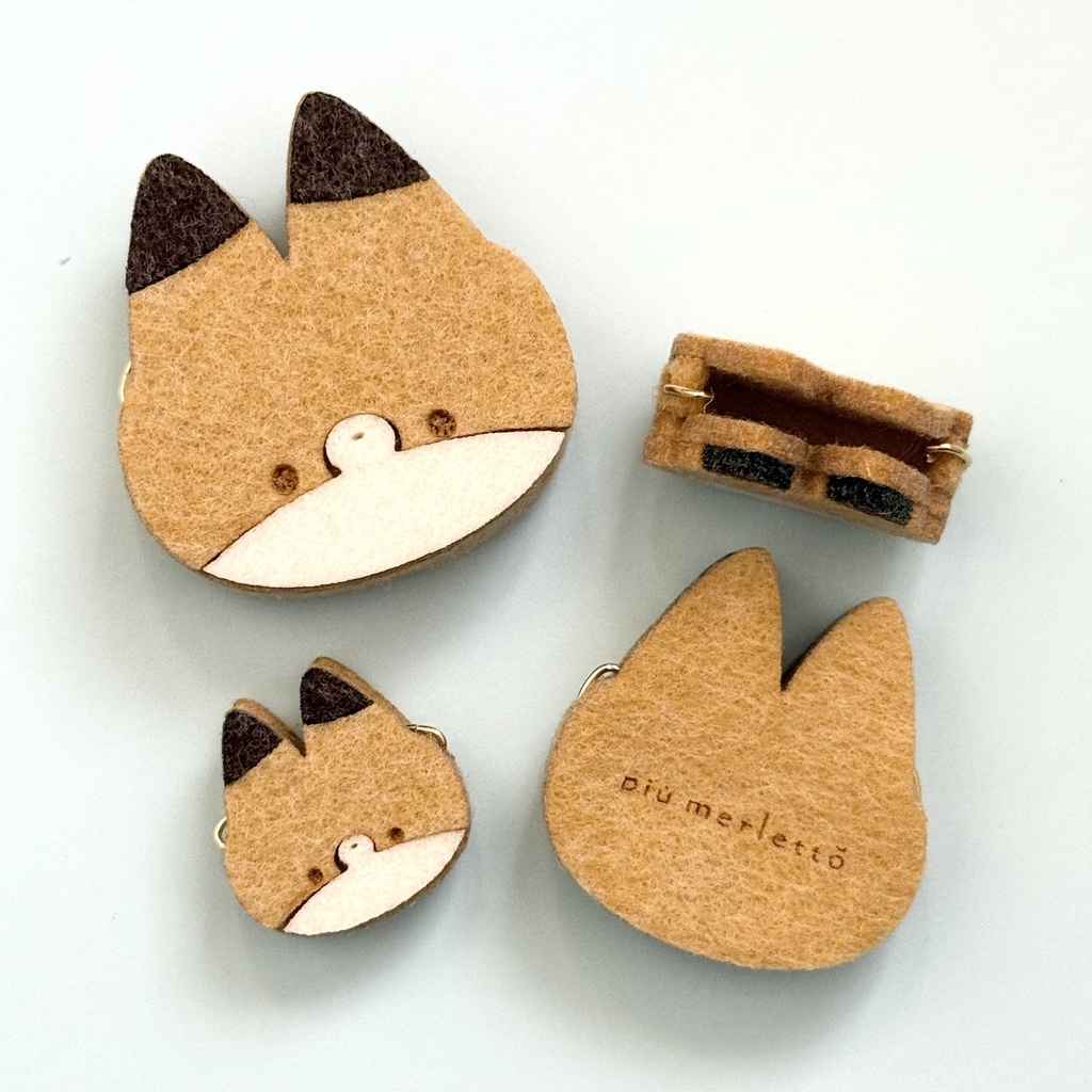 ドール*きつねポシェット