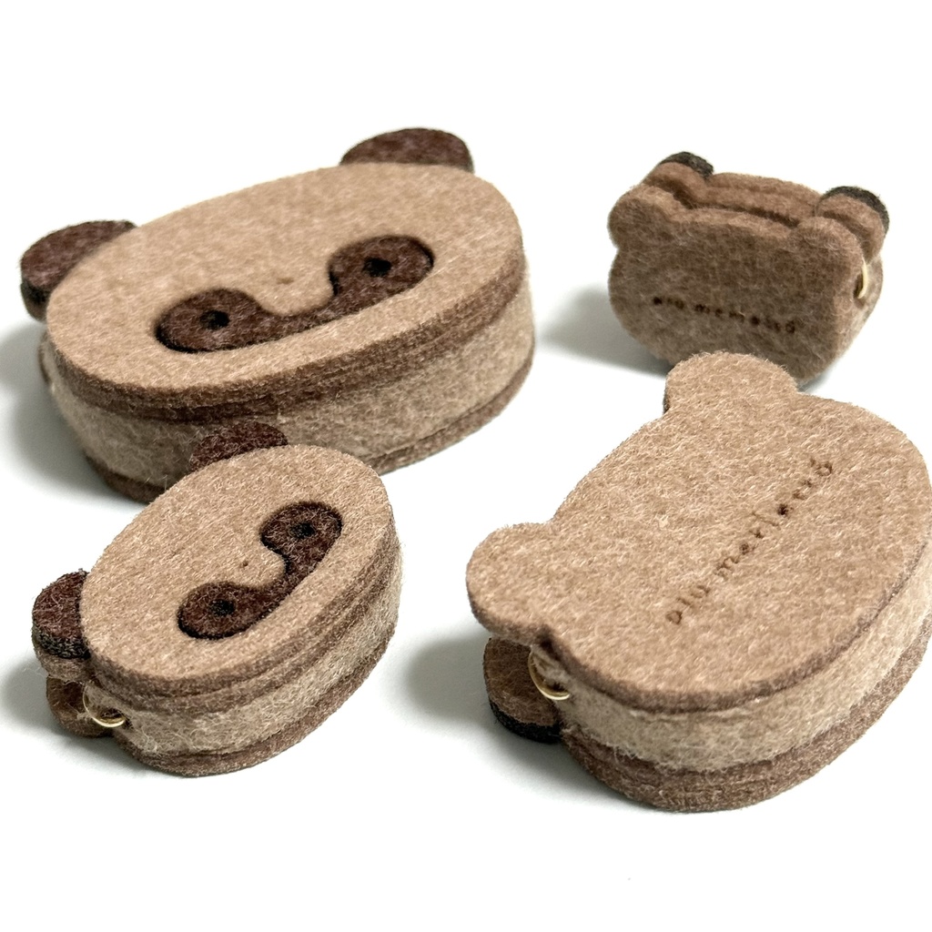 ドール*たぬきポシェット