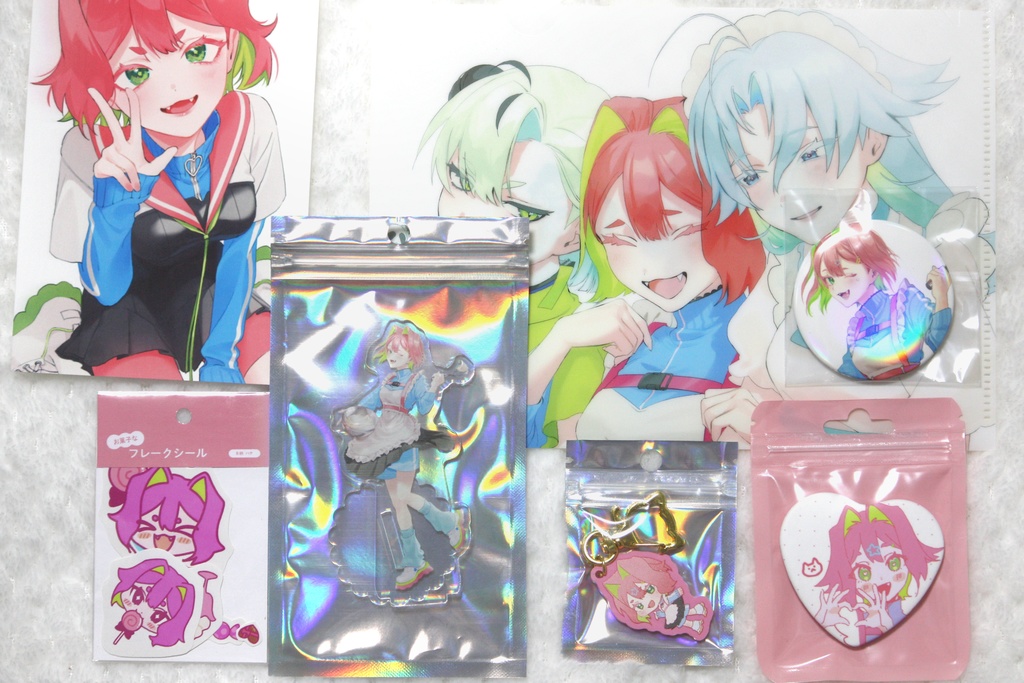 メイドカフェモチーフグッズ キャラクターコンプリートセット