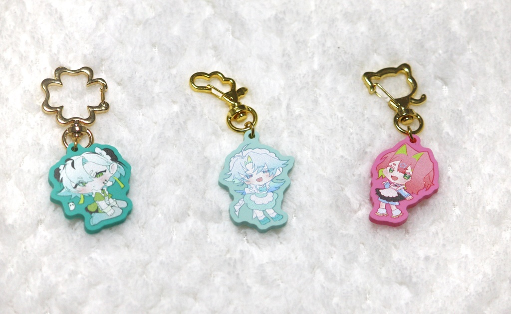 メイドカフェモチーフアクリルキーホルダー