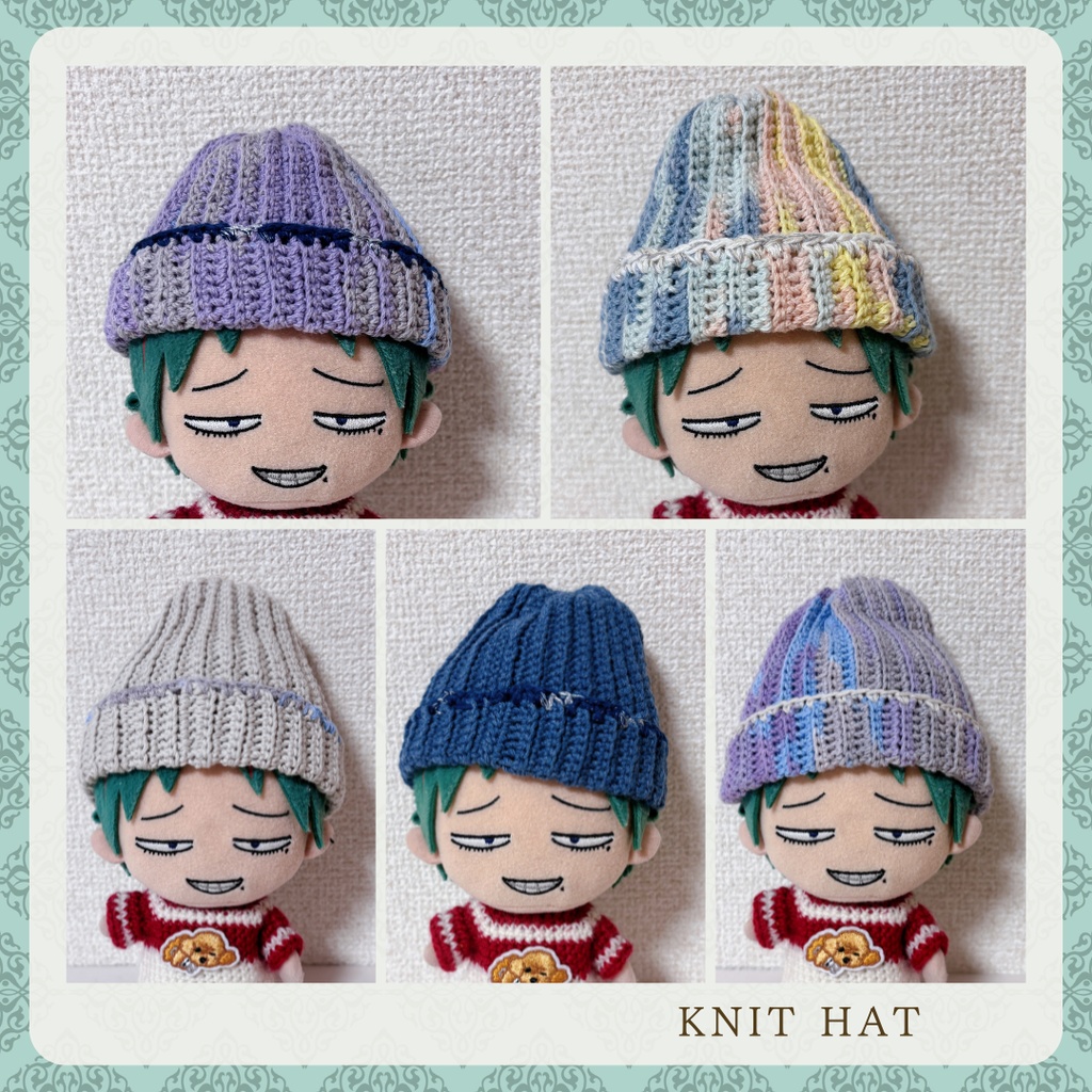 【ゆしゅけ】ニット帽