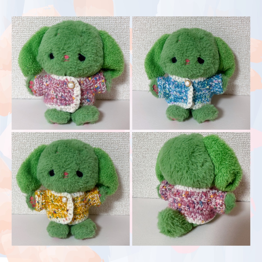 【モフフサ】ニットコート