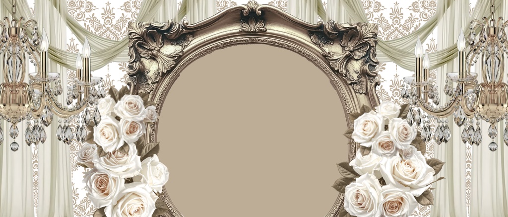 豪華絢爛！薔薇とシャンデリアIRIAM素材セット