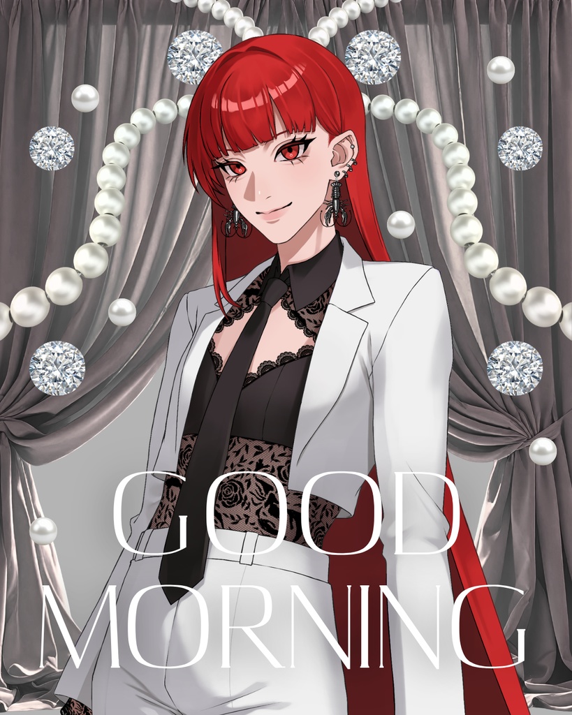 バレエコア風背景素材