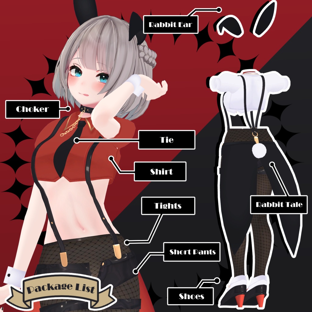 【京狐さん対応】JokerBunny