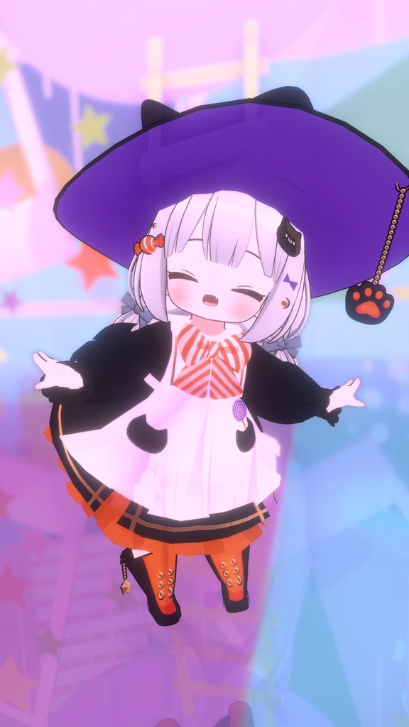 【ましゅちゃん対応】くろねこまじょさん