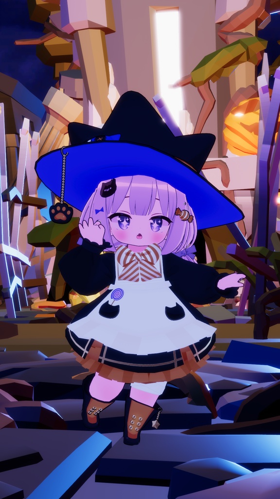 【ましゅちゃん対応】くろねこまじょさん