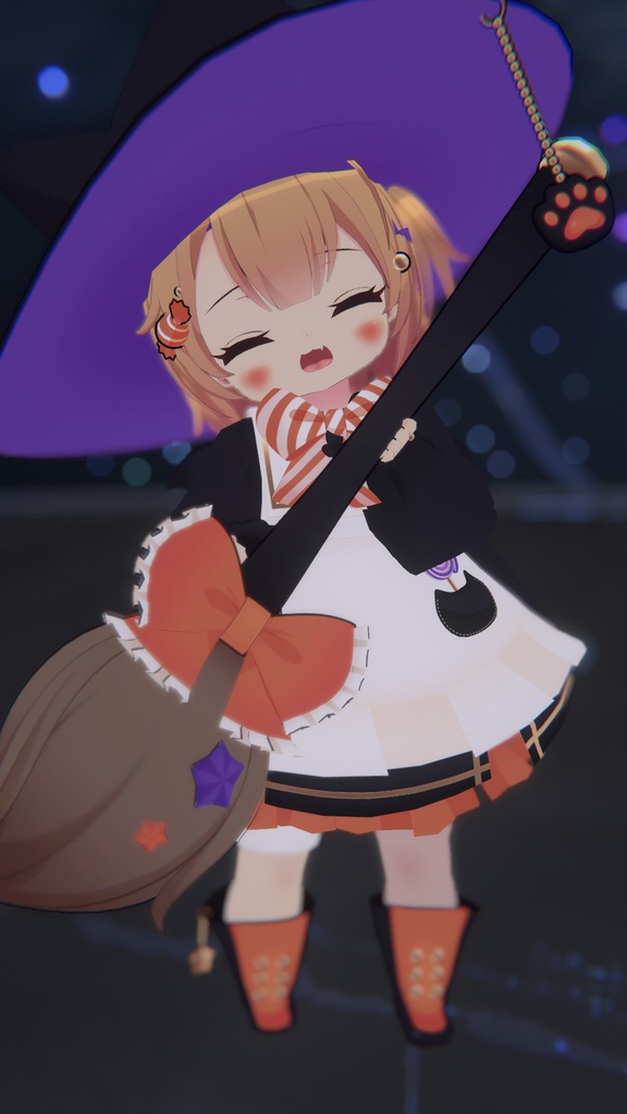 【こうめちゃん対応】くろねこまじょさん