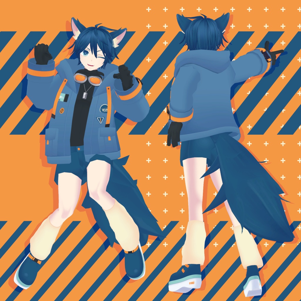 オリジナル3Dモデル「ウォル」