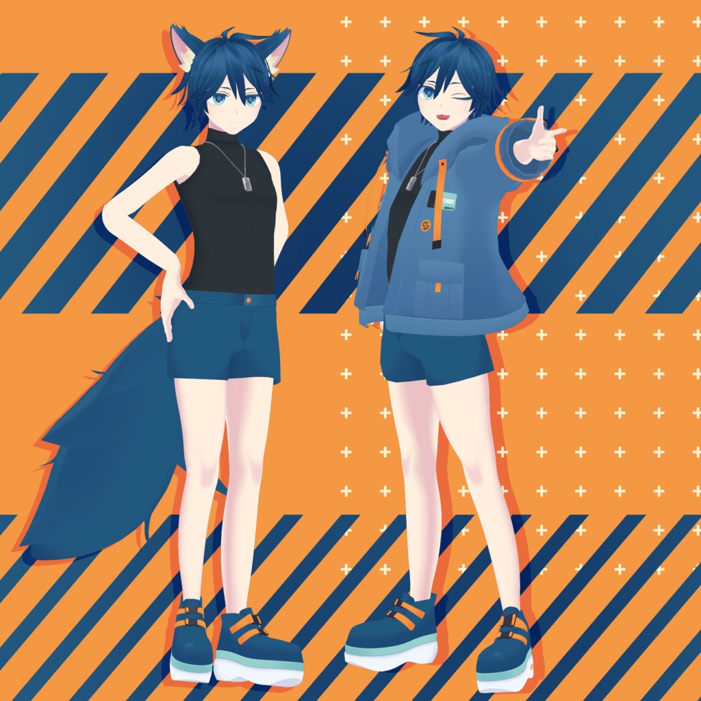 オリジナル3Dモデル「ウォル」