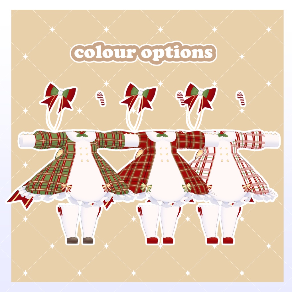 【ましゅちゃん対応】Christmas Dress