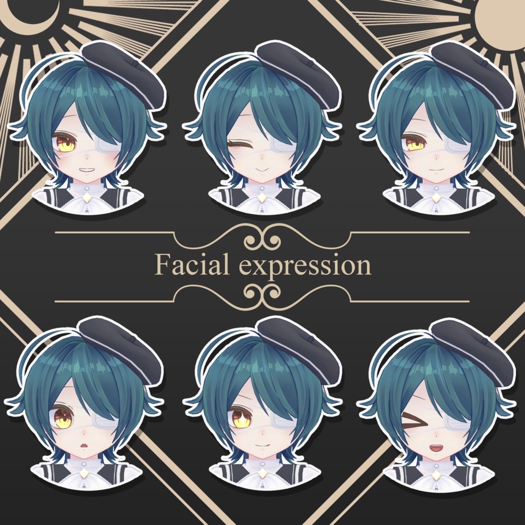 オリジナル3Dアバター「Luka」