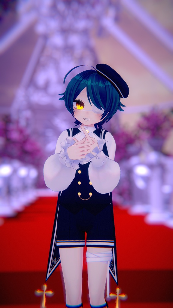 オリジナル3Dアバター「Luka」