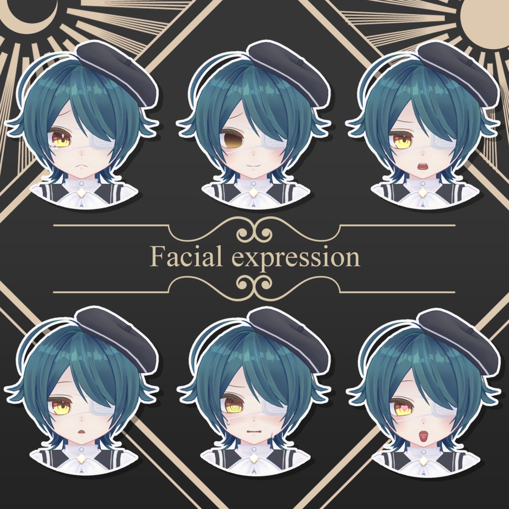 オリジナル3Dアバター「Luka」