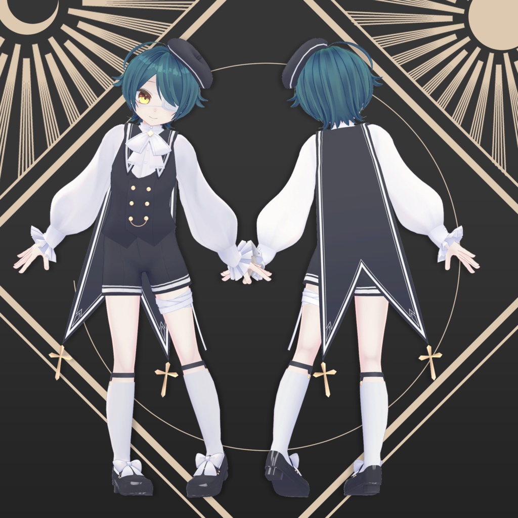 オリジナル3Dアバター「Luka」