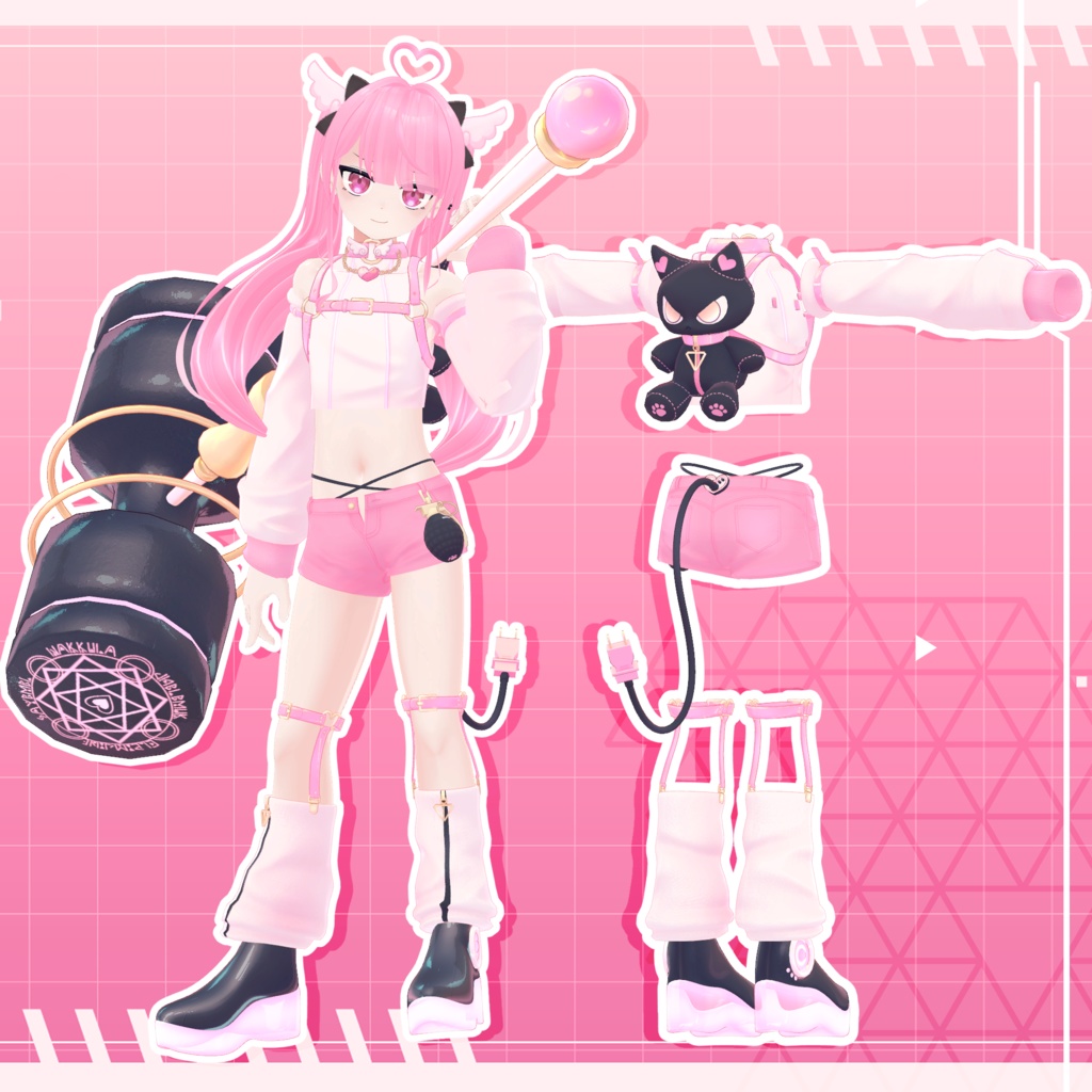 【少年アバター衣装】暴力的♡カワイイウェア