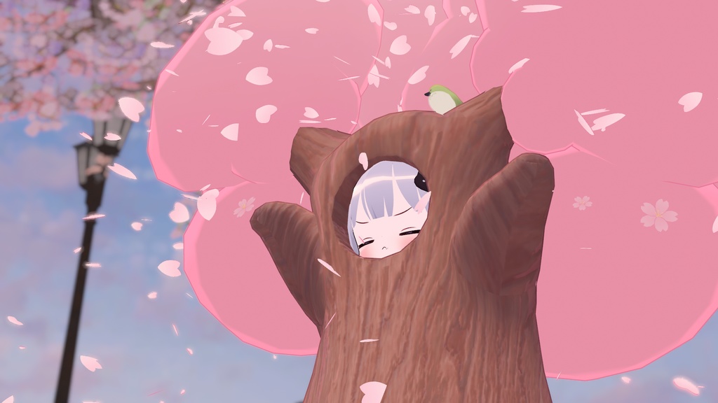 【3アバター対応】🌸花見きぐるみ🌸【ちびアバター専用】